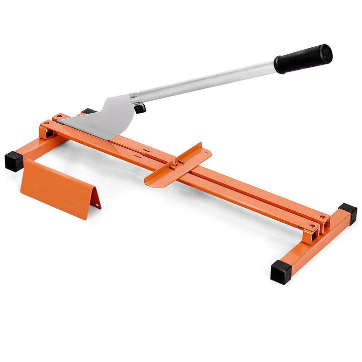 Kanizz Home DIY ToolPolywood Flooring Handheld Cutting, Professional Heavy Duty Laminate Flooring Cutter, Contractor Flooring Hand Tool V-Support Steel