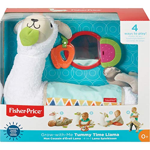 Fisher-Price Grow-With-Me Tummy Time Llama