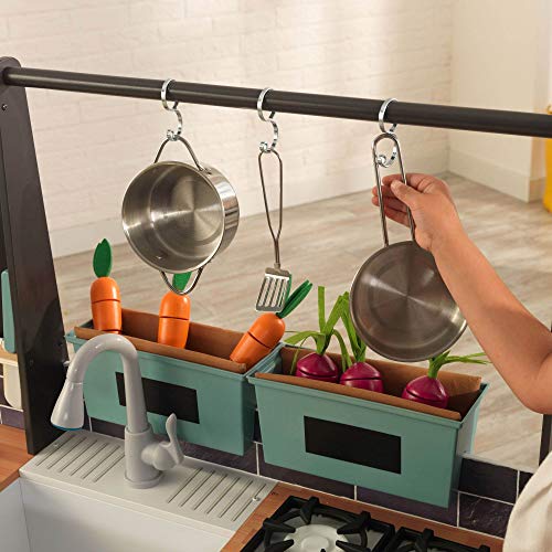 KidKraft 53411 Farm to Table Play Kitchen Set, Multicolor, Large