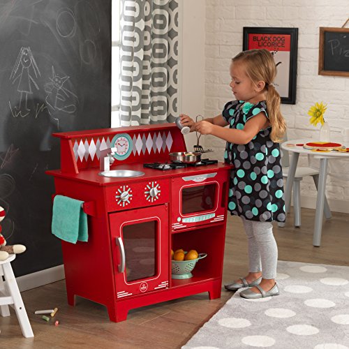 KidKraft Classic Kitchenette - Red