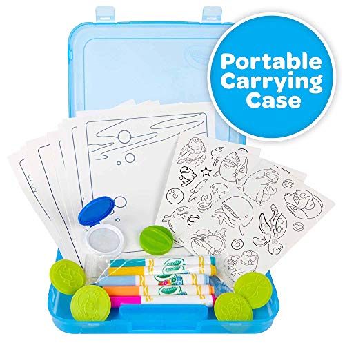 Crayola Color Wonder Mess Free Art Kit, Mess Free Colouring, Washable, No Mess, for Girls and Boys, Gift for Boys and Girls, Kids, Ages 3, 4, 5,6 and Up, Summer Travel, Cottage, Camping, on-the-go,  Arts and Crafts,  Gifting