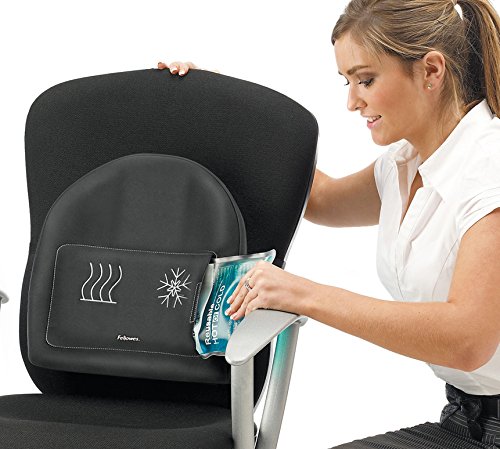 Fellowes Professional Series Heat and Soothe Back Support Ref 8041901 by Fellowes