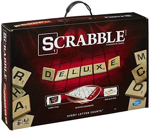 Scrabble Deluxe Edition Game, English