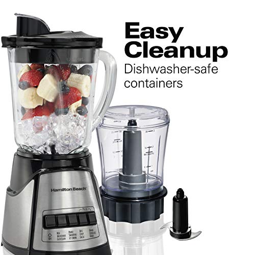 Hamilton Beach 12 Function Blender &Amp; Chopper with Mess-Free 4 Home Good
