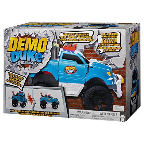 Demo Duke, Crashing & Transforming Vehicle with Over 100 Sounds & Phrases, for Kids Aged 4 & Up