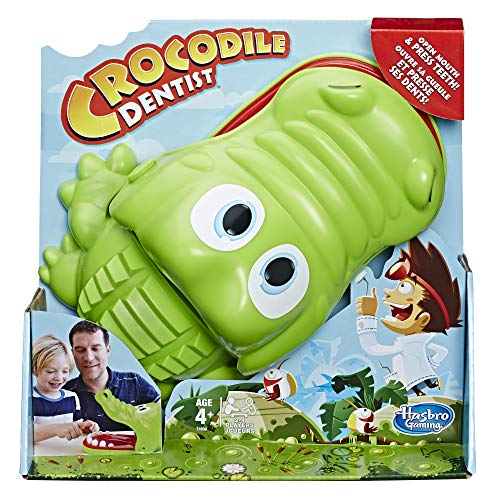 Hasbro E4898CU0 Crocodile Dentist Game for Kids Ages 4 and Up