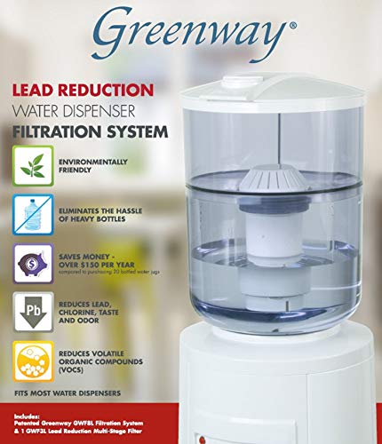 Vitapur GWF8L Chemical and Lead System for Top-Load Dispensers Water Filtration One Size White