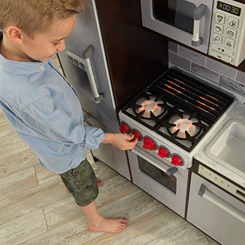 KidKraft 53426 Ultimate Elite Play Kitchen with Ez Kraft Assembly