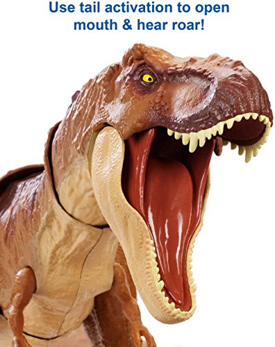 Jurassic World Thrash 'n Throw Tyrannosaurus Rex Figure