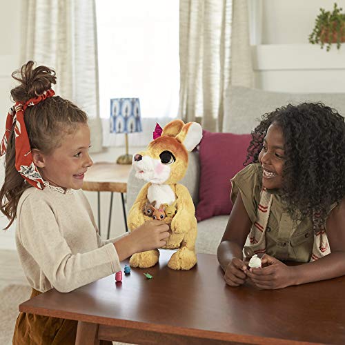 FurReal Mama Josie The Kangaroo Interactive Pet Toy, 70+ Sounds & Reactions, Ages 4 & Up