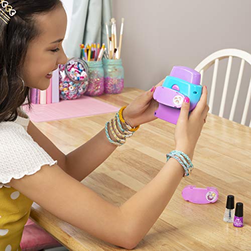 Cool Maker, GO Glam Nail Stamper, Nail Studio with 5 Patterns to Decorate 125 Nails (Packaging May Vary)