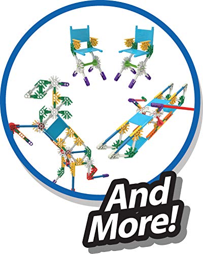 K’NEX Beginner 40 Model Building Set - 141 Parts - Ages 5 & Up - Creative Building Toy