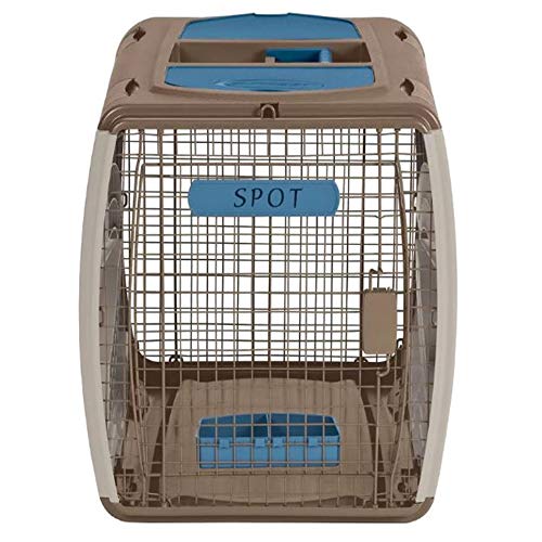 Portable Pet Crate. Olander Portable Pet Crate Easy Access Storage Compartment Comfortable Carry Handle Vented Sides Provide Plenty of Air Circulation