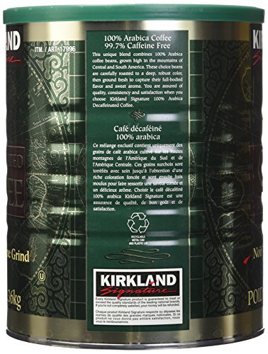 Kirkland Signature Decaffeinated Coffee, 1.36 Kg