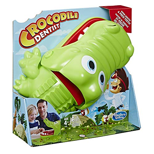Hasbro E4898CU0 Crocodile Dentist Game for Kids Ages 4 and Up