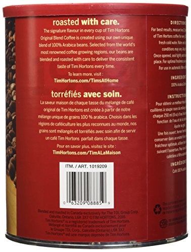 Tim Hortons Original Blend Coffee 1.36 Kg, 1.36 Kilogram