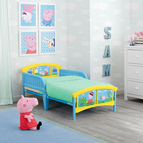 Delta Children Peppa Pig Plastic Toddler Bed