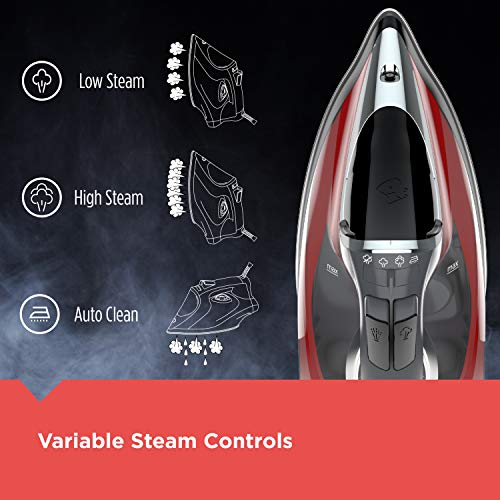 BLACK+DECKER Steam Iron, Tangle-Free Retractable Cord