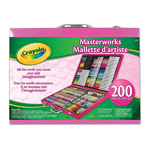 Crayola - Masterworks Art Case-Pink
