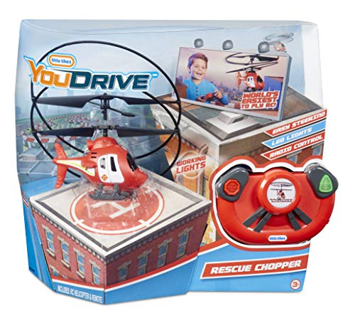 Little Tikes Youdrive Rescue Chopper Radio Control Helicopter with Lights