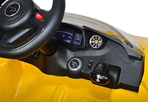 Best Ride on Car Mclaren P1 12V, Yellow