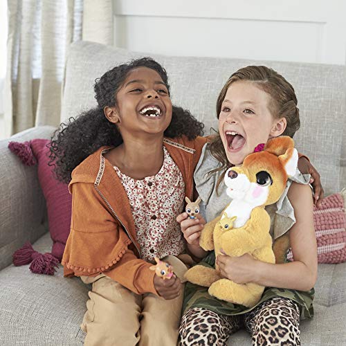 FurReal Mama Josie The Kangaroo Interactive Pet Toy, 70+ Sounds & Reactions, Ages 4 & Up