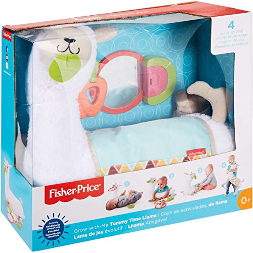 Fisher-Price Grow-With-Me Tummy Time Llama