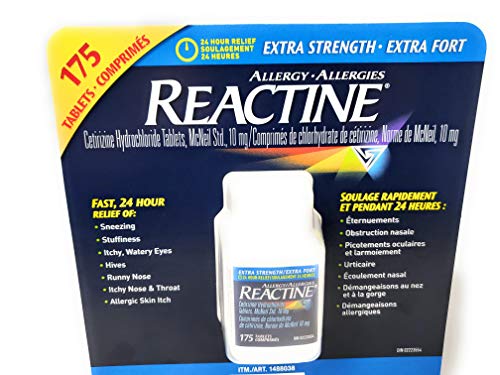 REACTINE Allergy Extra Strength 175 Tablets