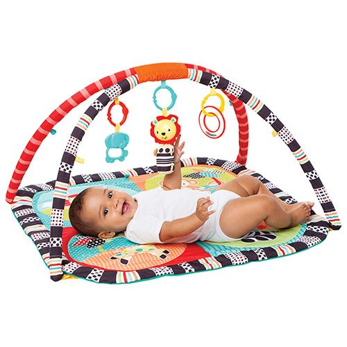 Bright Starts Roaming Safari Activity Gym (KII-52039)_Multi-colour_One size