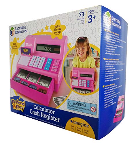Learning Resources Pretend & Play Calculator Cash Register