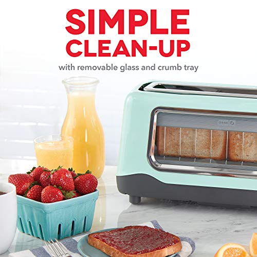 Dash DVTS501AQ Toaster, 2 Slice, Aqua
