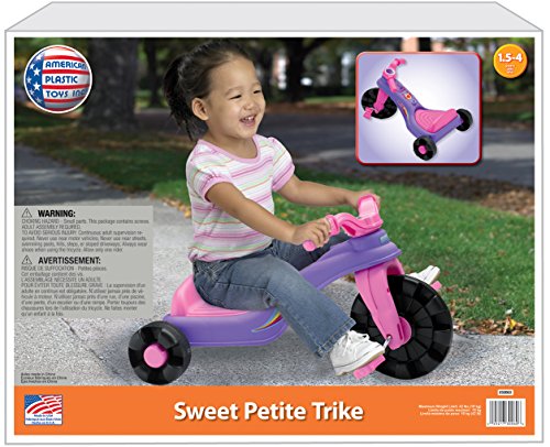 American Plastic Toys Sweet Petite Trike, Pink