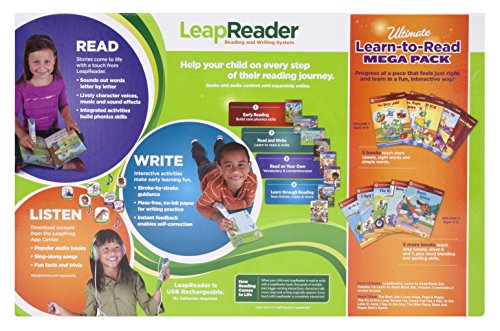 LeapFrog LeapReader System Learn to Read 10 Book Bundle (English Version)