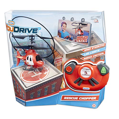 Little Tikes Youdrive Rescue Chopper Radio Control Helicopter with Lights