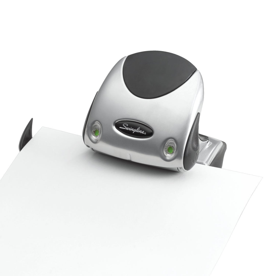 Swingline EasyView 2-Hole Punch, Alignment Indicators, 20 Sheets (A7074055)