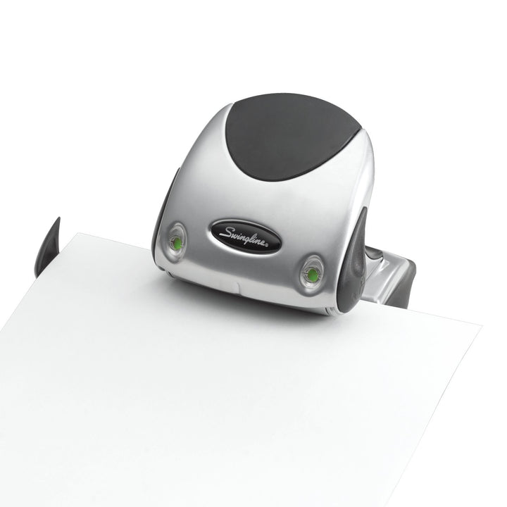 Swingline EasyView 2-Hole Punch, Alignment Indicators, 20 Sheets (A7074055)