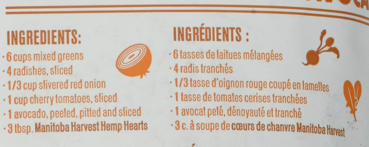 Manitoba Harvest Hemp Hearts Net Wt (908 Grams),