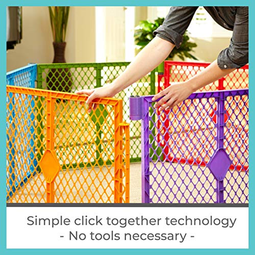 North States Plastic Colorplay Superyard Extension Kit