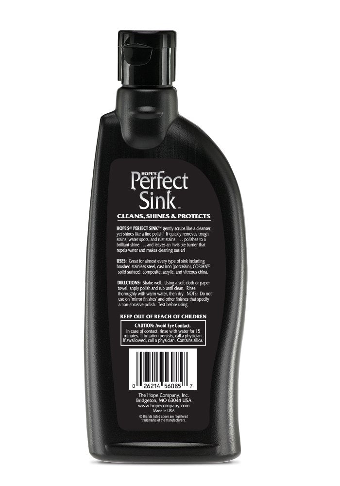 Hope's Perfect Sink - 8.5 oz Sink Cleaner and Polish