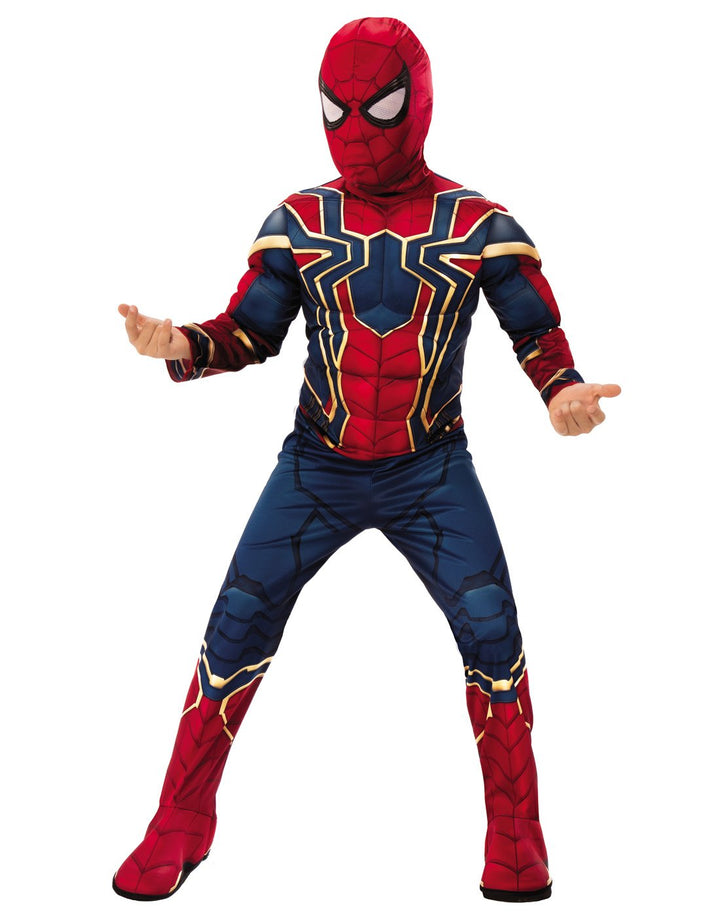 Marvel Infinity War Deluxe Iron Spider Kids Costume