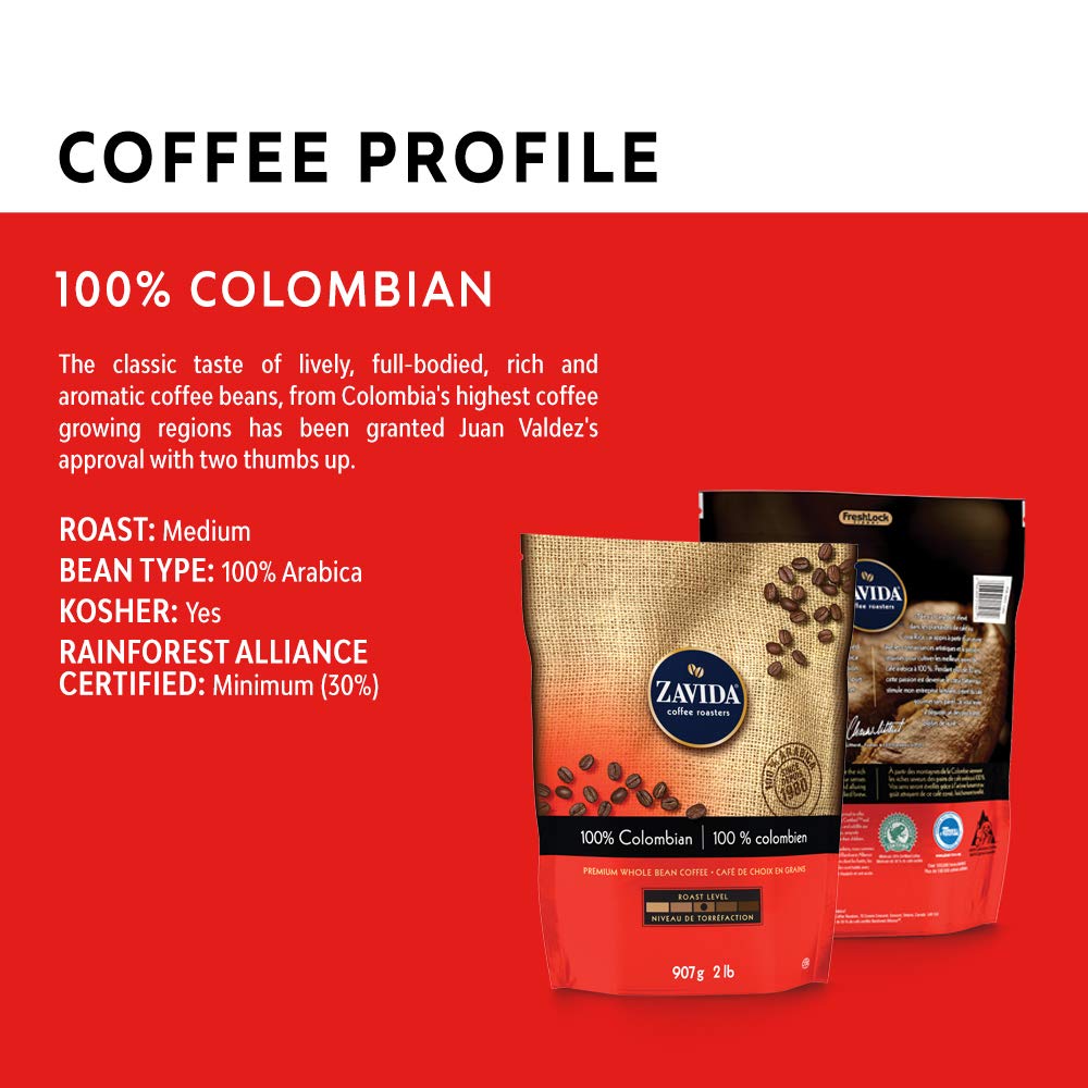 Zavida 100% Colombian Hair Care, 907g