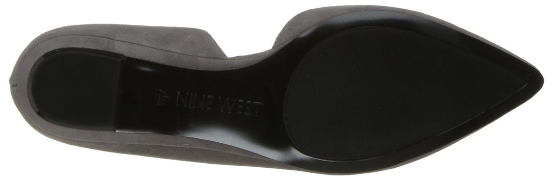 NINE WEST Women's Saige Suede Ballet Flat