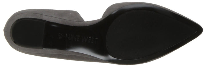 NINE WEST Women's Saige Suede Ballet Flat