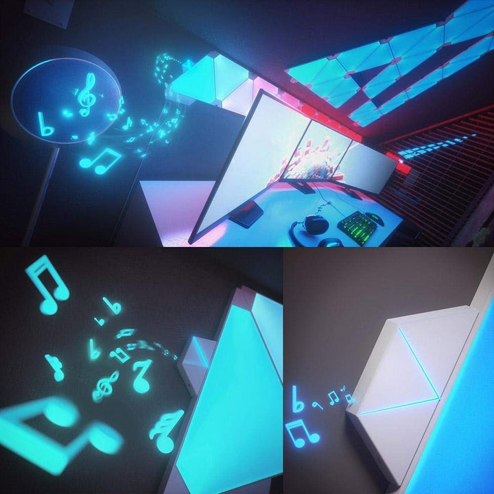 Nanoleaf Rhythm Smarter LED Light Panel Kit NL28-2003TW-9PK