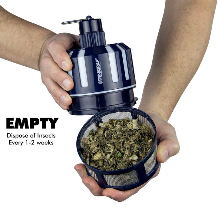 DynaTrap DT150 Indoor Insect Trap, Ultralight, 300 Square Feet Coverage, Midnight Blue