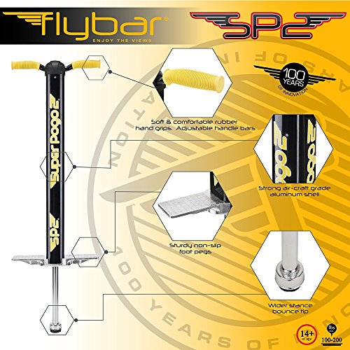 Flybar Super Pogo 2 (Red/Silver)