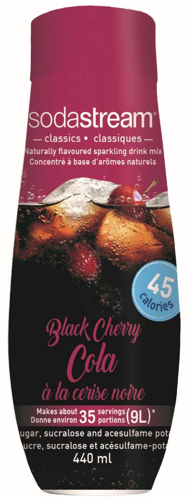 SodaStream Classic Cola Black-Cherry, 440 Milliliters