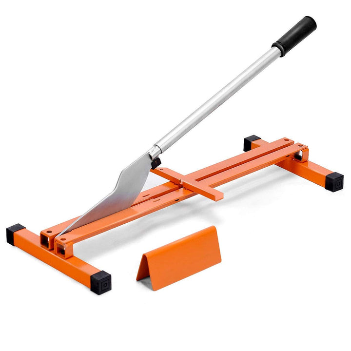 Kanizz Home DIY ToolPolywood Flooring Handheld Cutting, Professional Heavy Duty Laminate Flooring Cutter, Contractor Flooring Hand Tool V-Support Steel
