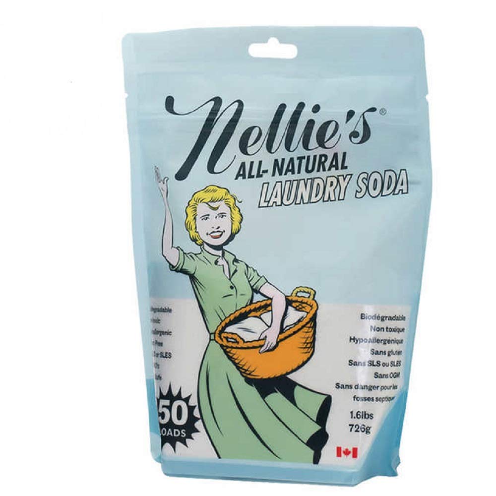 Nellie's Laundry Soda Pouch, 7-pack