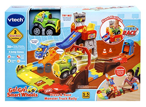 VTech Go! Go! Smart Wheels Press & Race Monster Truck Rally (English Version)
